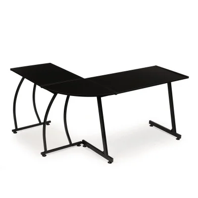 Computer desk corner office LOFT, Black